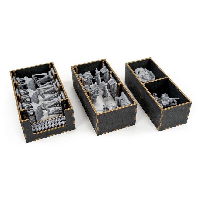 Gaming Trunk - Wall Organizer | 2 Box Storage Solution for The Great Wall (Natural)