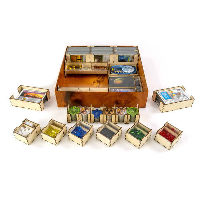 Gaming Trunk - Martian Organizer for Terraforming Mars (Red)
