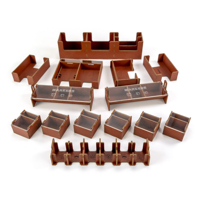 Gaming Trunk - Martian Organizer for Terraforming Mars (Red)