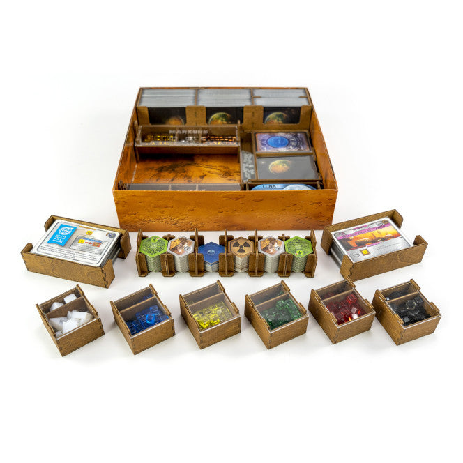 Gaming Trunk - Martian Organizer for Terraforming Mars (Red)