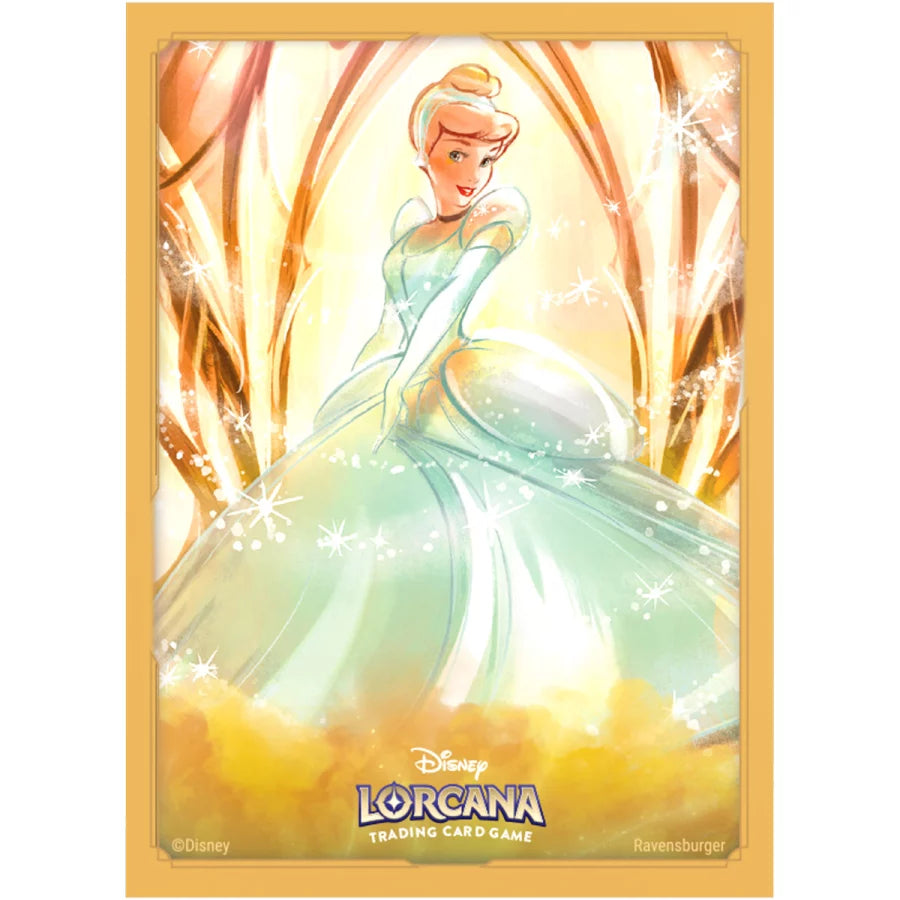 Disney Lorcana Set 7 - Archazia’s Island - Card Sleeves (Cinderella) (65ct)