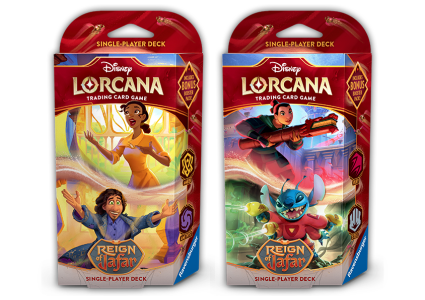 lorcana set 8 starter decks Disney Lorcana Set 8 - Reign of Jafar