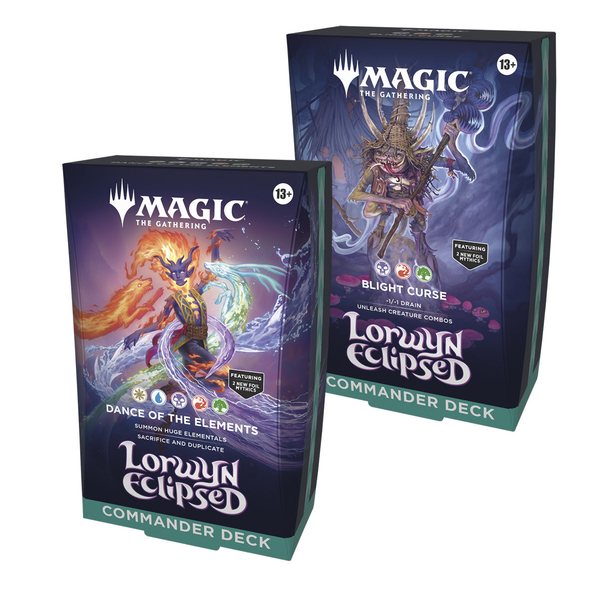 mtg commander decks d&d Magic: The Gathering - Lorwyn Eclipsed