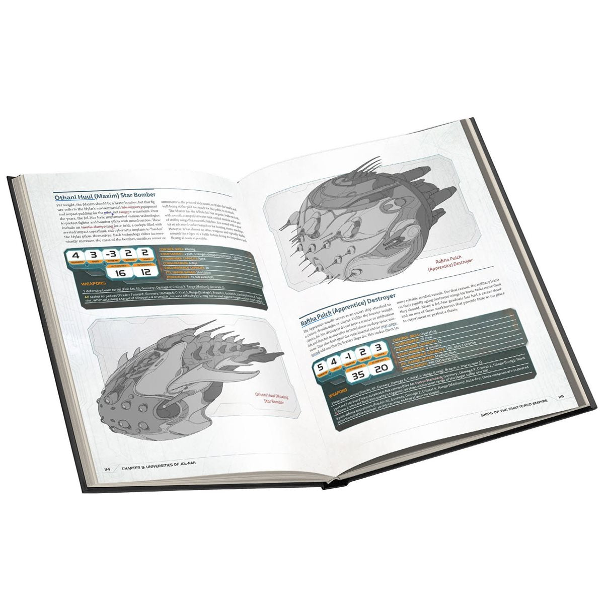 Genesys RPG: Twilight Imperium - Ships of the Shattered Empire