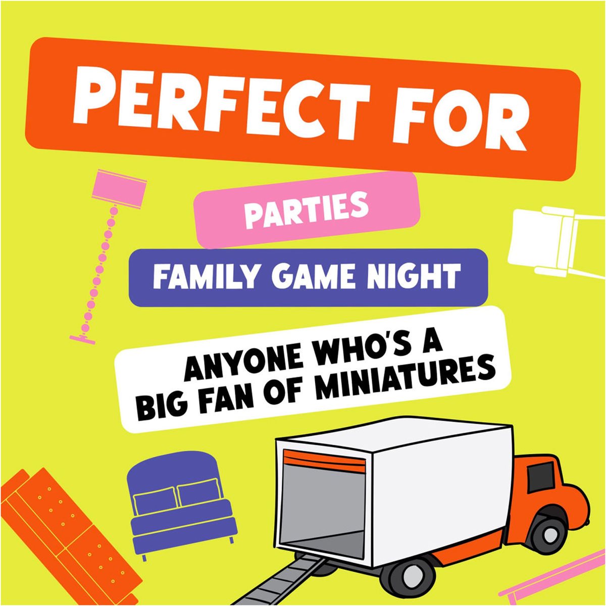 Giants Moving Tiny Furniture - Personal Space Edition