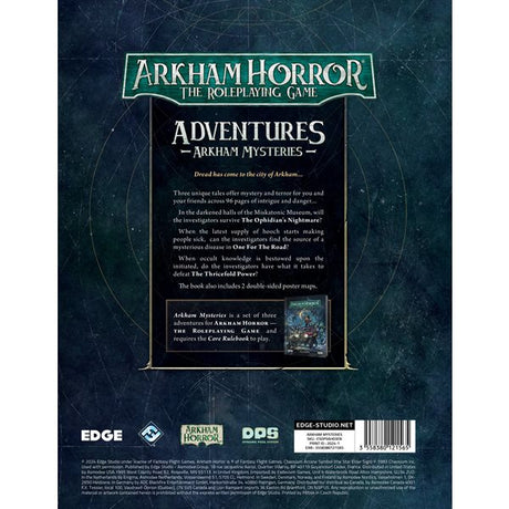 Arkham Horror the Roleplaying Game: Arkham Mysteries