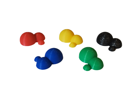 Top Shelf Gamer - 3D Essence Bubbles compatible with Quacks of Quedlinburg: The Alchemists™ (set of 5)