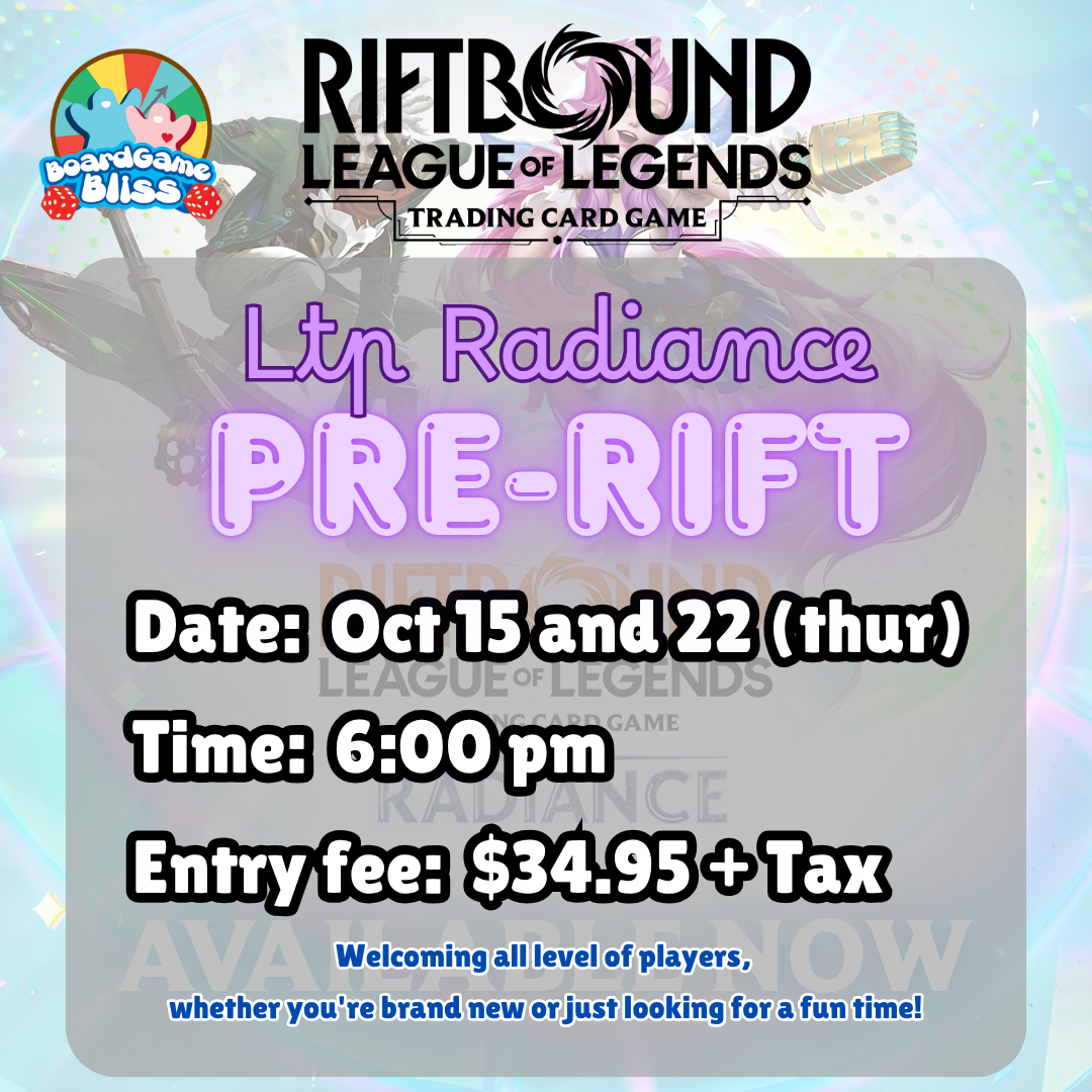 Riftbound - LTP Radiance Pre-Rift Event