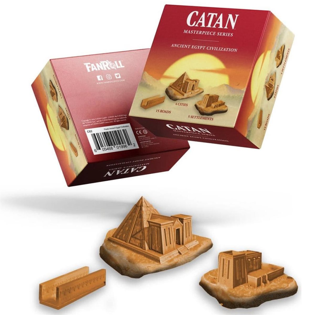 Catan Plastic Civilization: Egypt *PRE-ORDER*