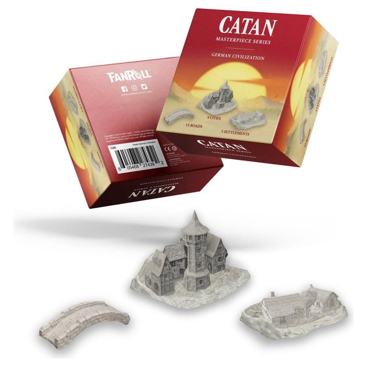 Catan Plastic Civilization: German *PRE-ORDER*