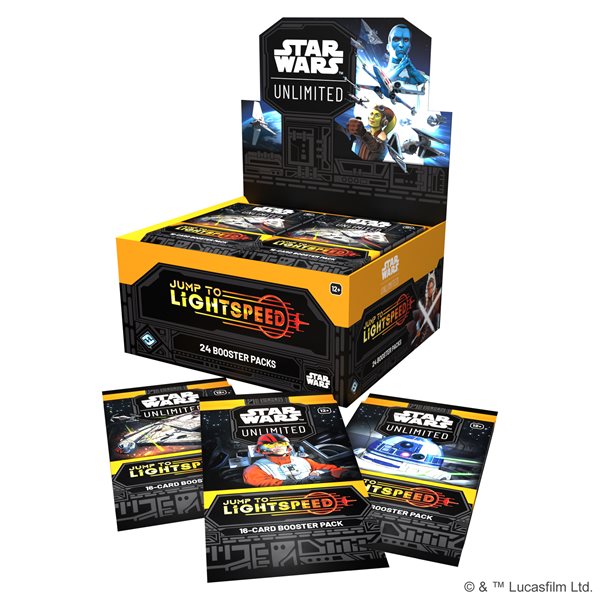 Star Wars: Unlimited:Jump to Lightspeed Booster Display