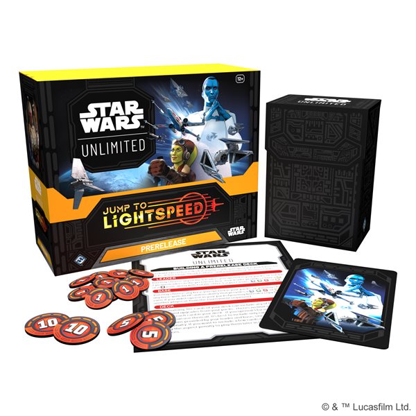 Star Wars: Unlimited:Jump to Lightspeed Prerelease Box