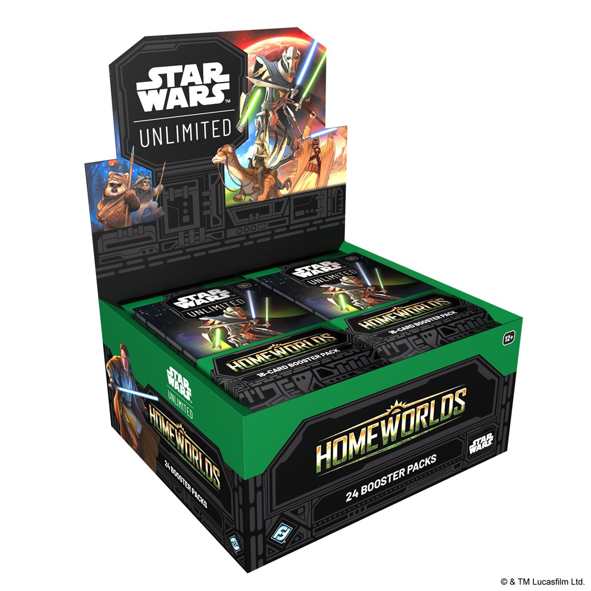 Star Wars: Unlimited - Homeworlds - Booster Box