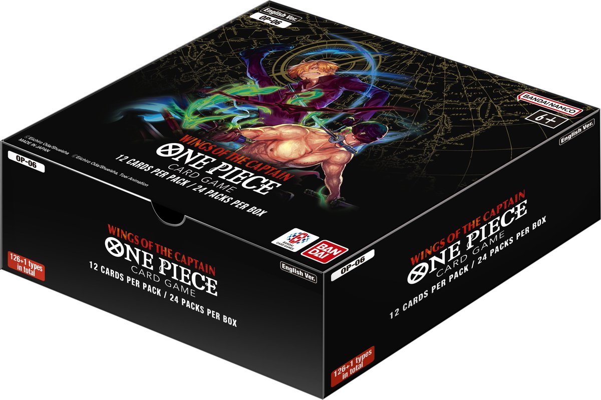 One Piece Card Game: Wings of the Captain Booster Box Board Game Bliss One Piece Card Game: Wings of the Captain Booster Box Board Game Bliss