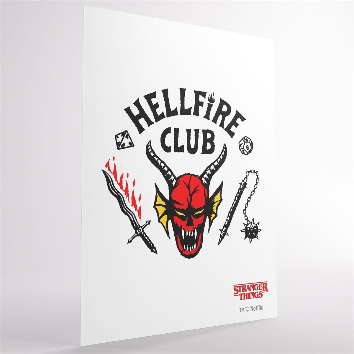 Gamegenic: Stranger Things: Hellfire Club Art Sleeves: Hellfire Club (50ct)