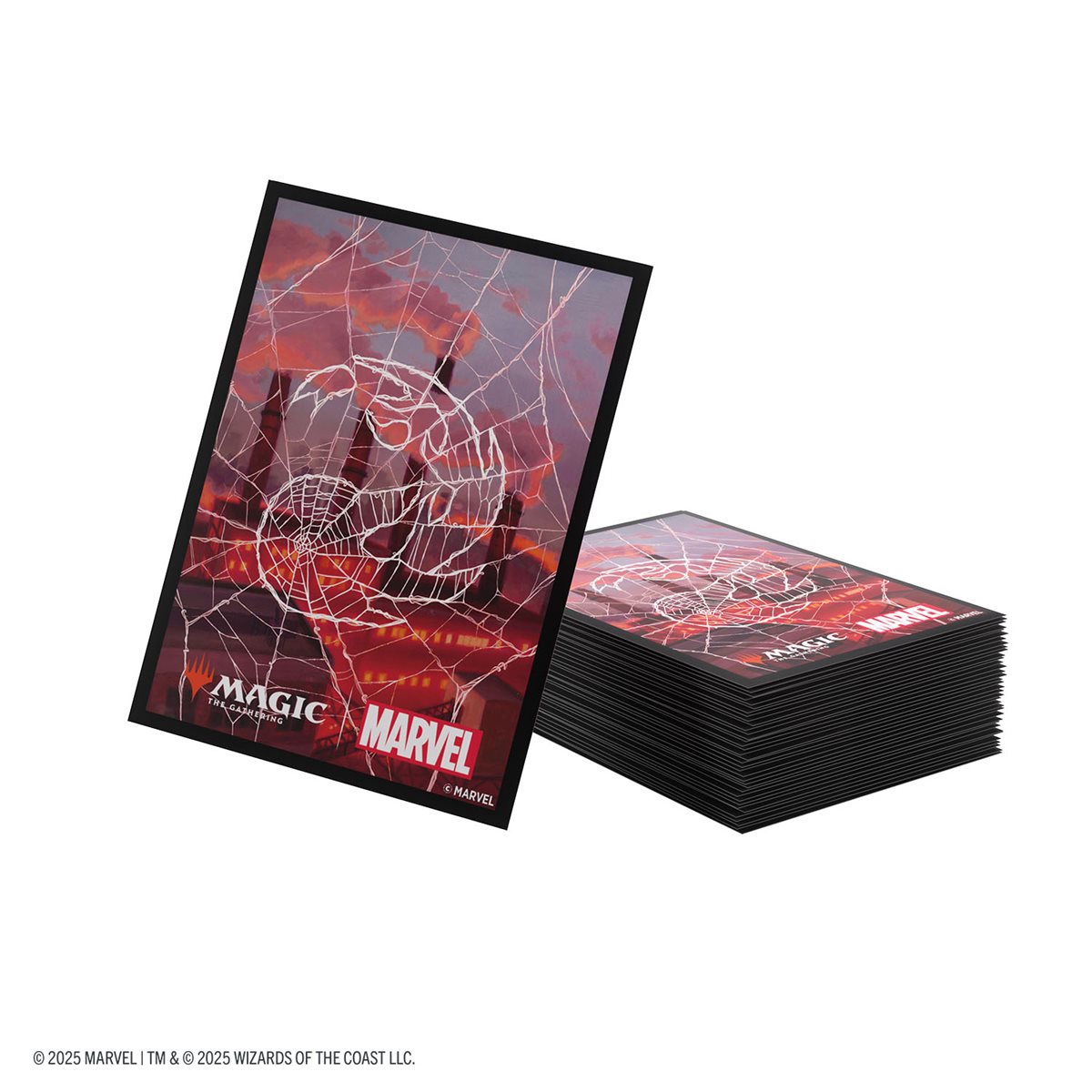 Gamegenic - Magic: The Gathering: Marvel's Spider-Man Premium Art Sleeves (105ct): Spider-Man Mountain