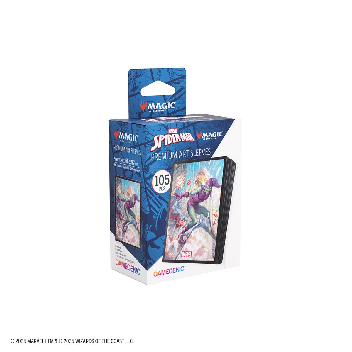 Gamegenic - Magic: The Gathering: Marvel's Spider-Man Premium Art Sleeves (105ct): Green Goblin