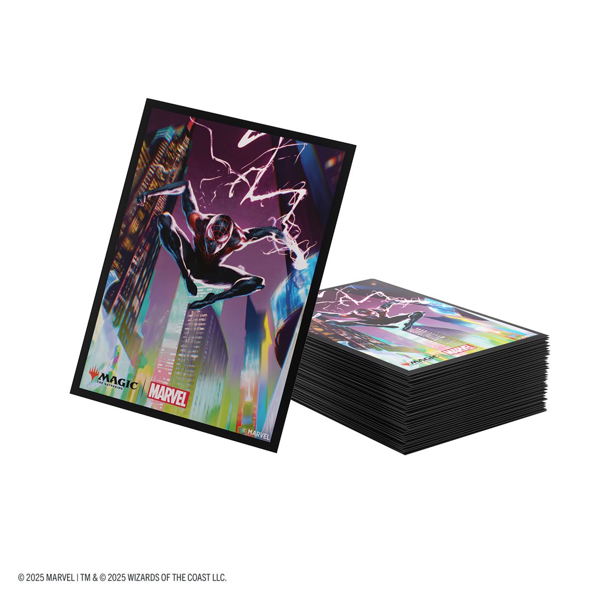 Gamegenic - Magic: The Gathering: Marvel's Spider-Man Premium Art Sleeves (105ct): Spider-Man Miles Morales