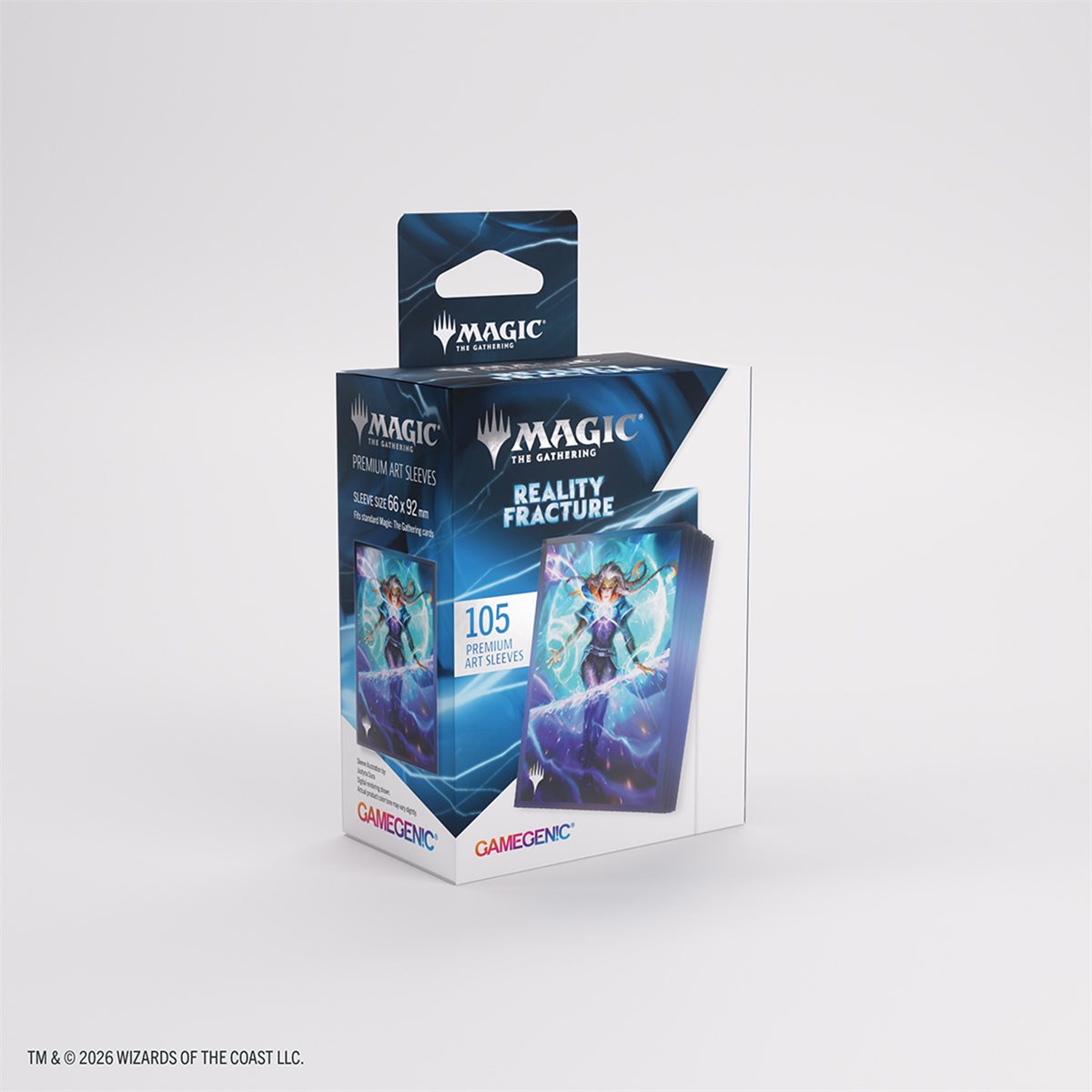 Gamegenic - MTG - Reality Fracture Premium Art Sleeves (105ct) - Entrust the Spark