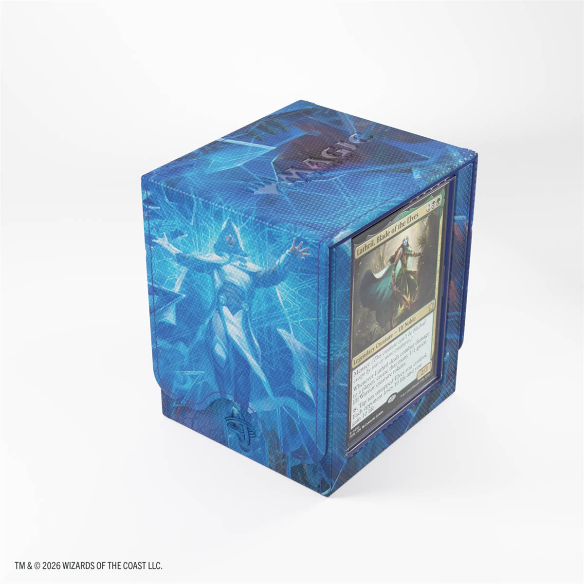 Gamegenic - MTG - Reality Fracture Squire PLUS XL Deck Box (100ct) - Overwrite the Multiverse