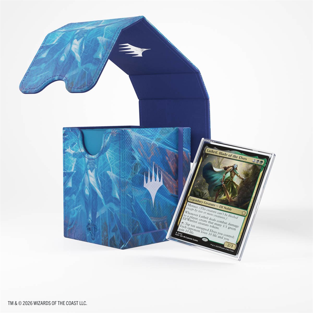 Gamegenic - MTG - Reality Fracture Squire PLUS XL Deck Box (100ct) - Overwrite the Multiverse