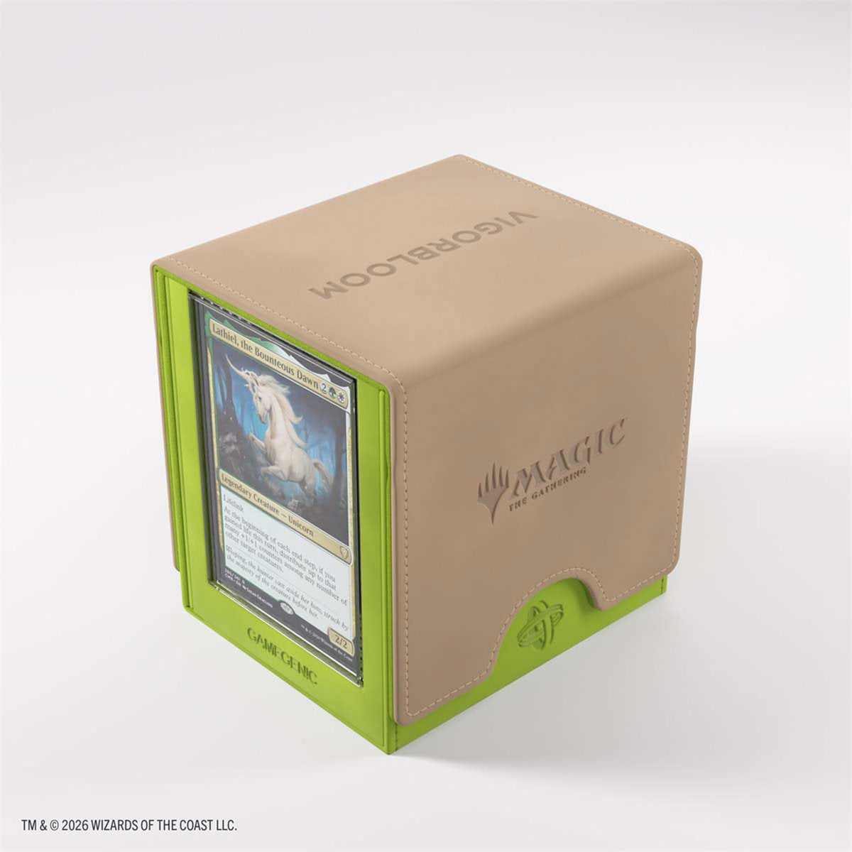 Gamegenic - MTG - Reality Fracture Sidekick PRO XL Deck Box (100ct) - Vigorbloom