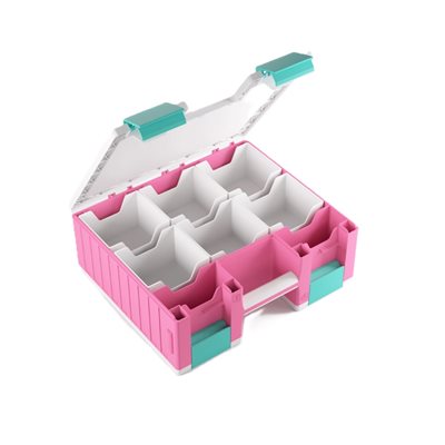 Gamegenic: Game Castle Storage - Pink/White/Teal