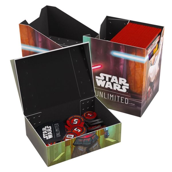 Gamegenic - Star Wars: Unlimited Soft Crate: Obi-Wan Kenobi/Darth Maul *PRE-ORDER*