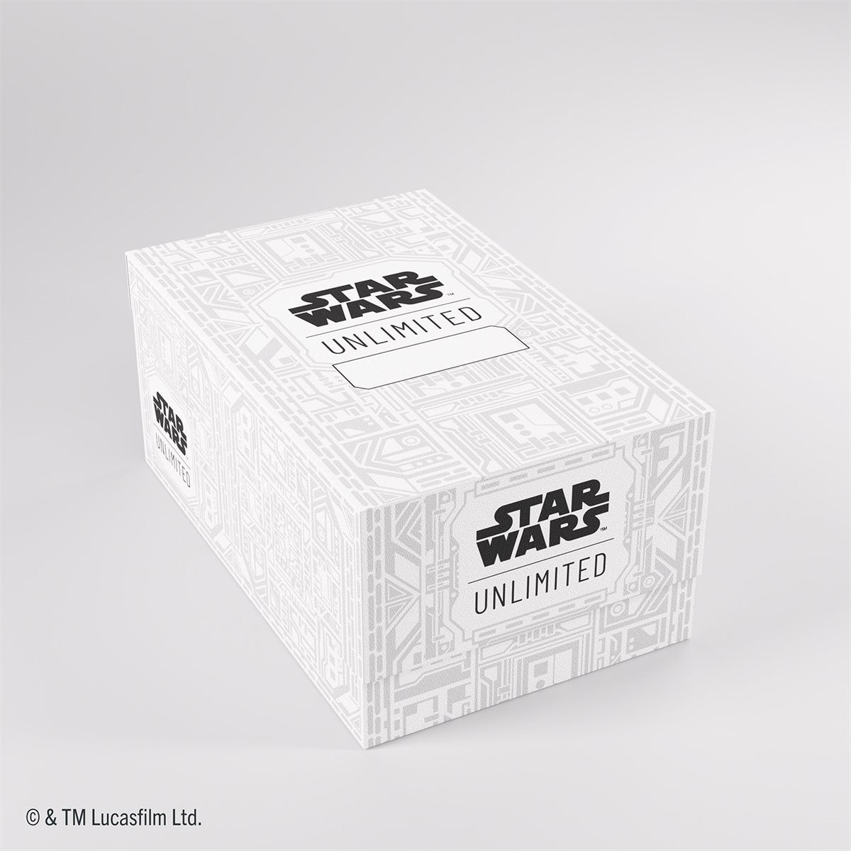 Gamegenic: Star Wars: Unlimited Double: Soft Crate: Unlimited Pattern White *PRE-ORDER*