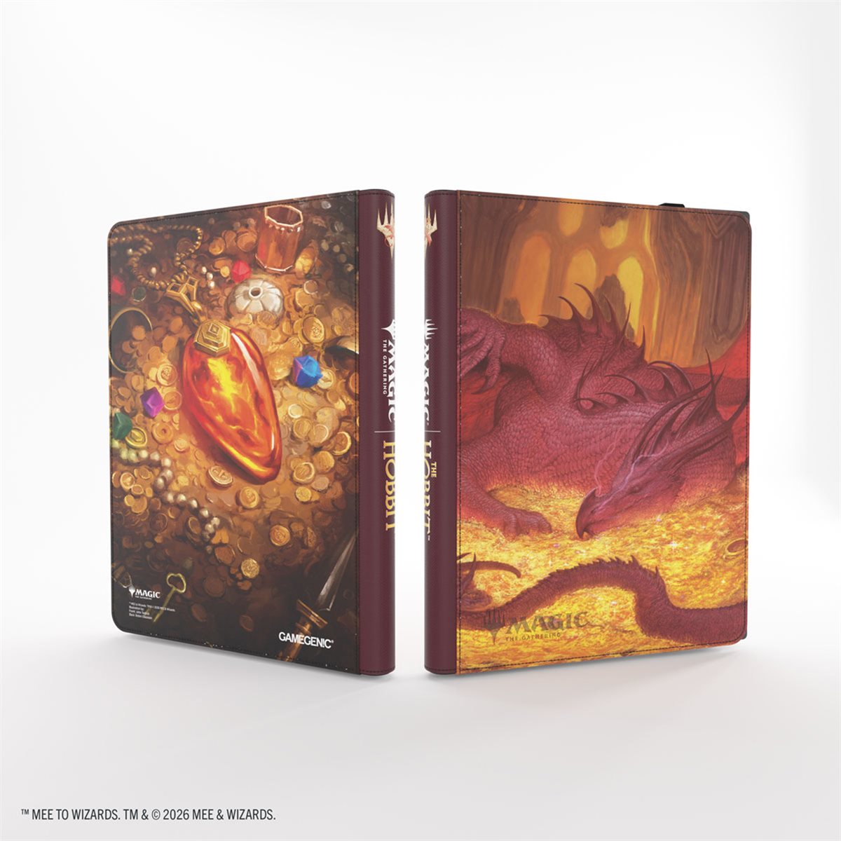 Gamegenic - MTG: The Hobbit: Zip-Up 18-Pocket Album: Villain's Treasure 3