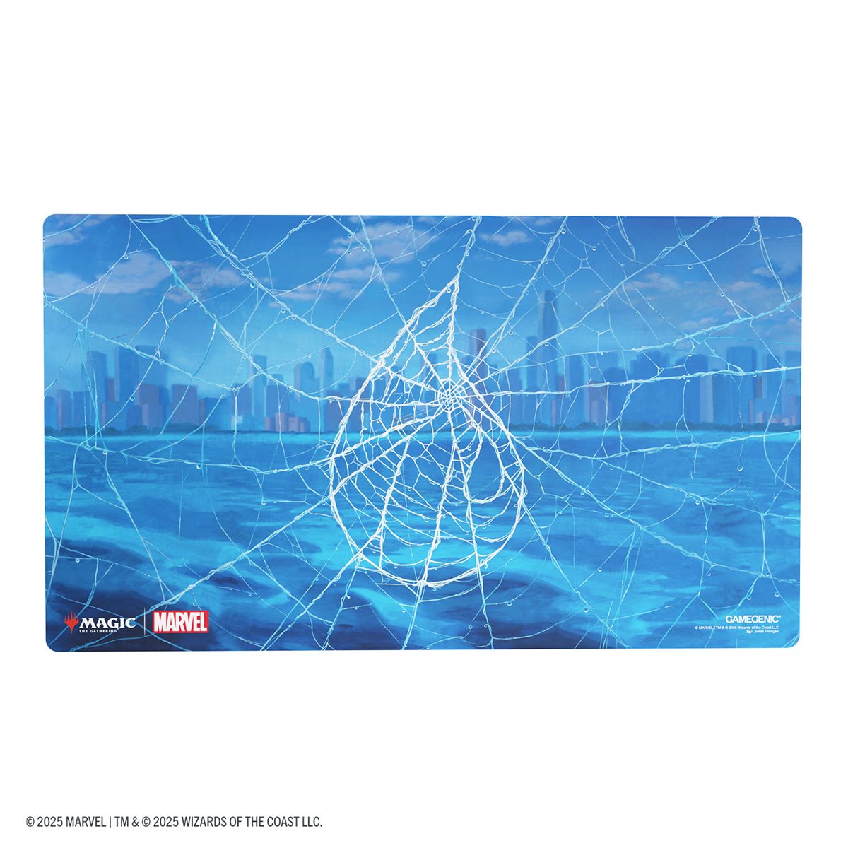 Gamegenic - Magic: The Gathering - Shiny Playmat: Marvel's Spider-Man - Spider-Man Island