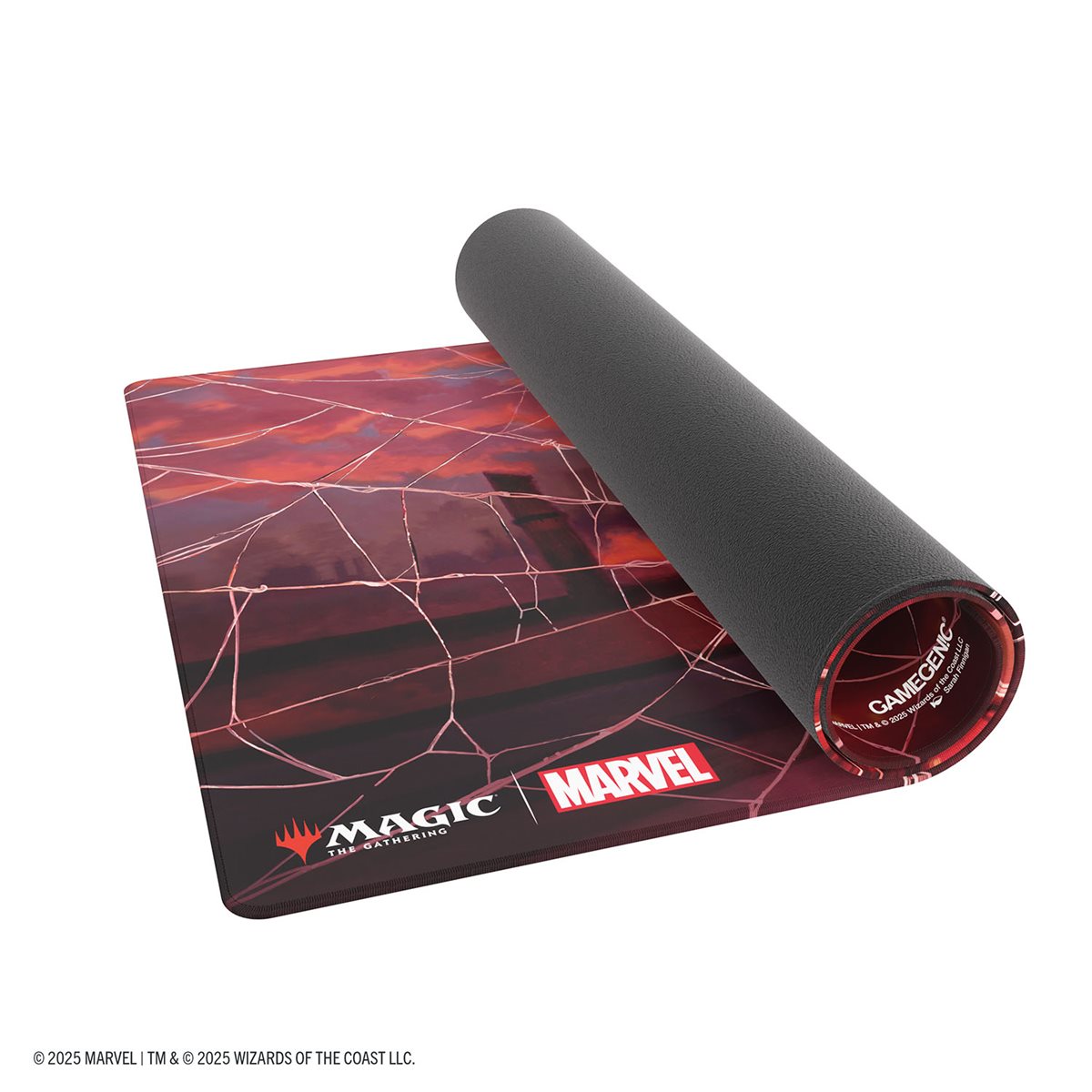 Gamegenic - Magic: The Gathering - Shiny Playmat: Marvel's Spider-Man - Spider-Man Mountain