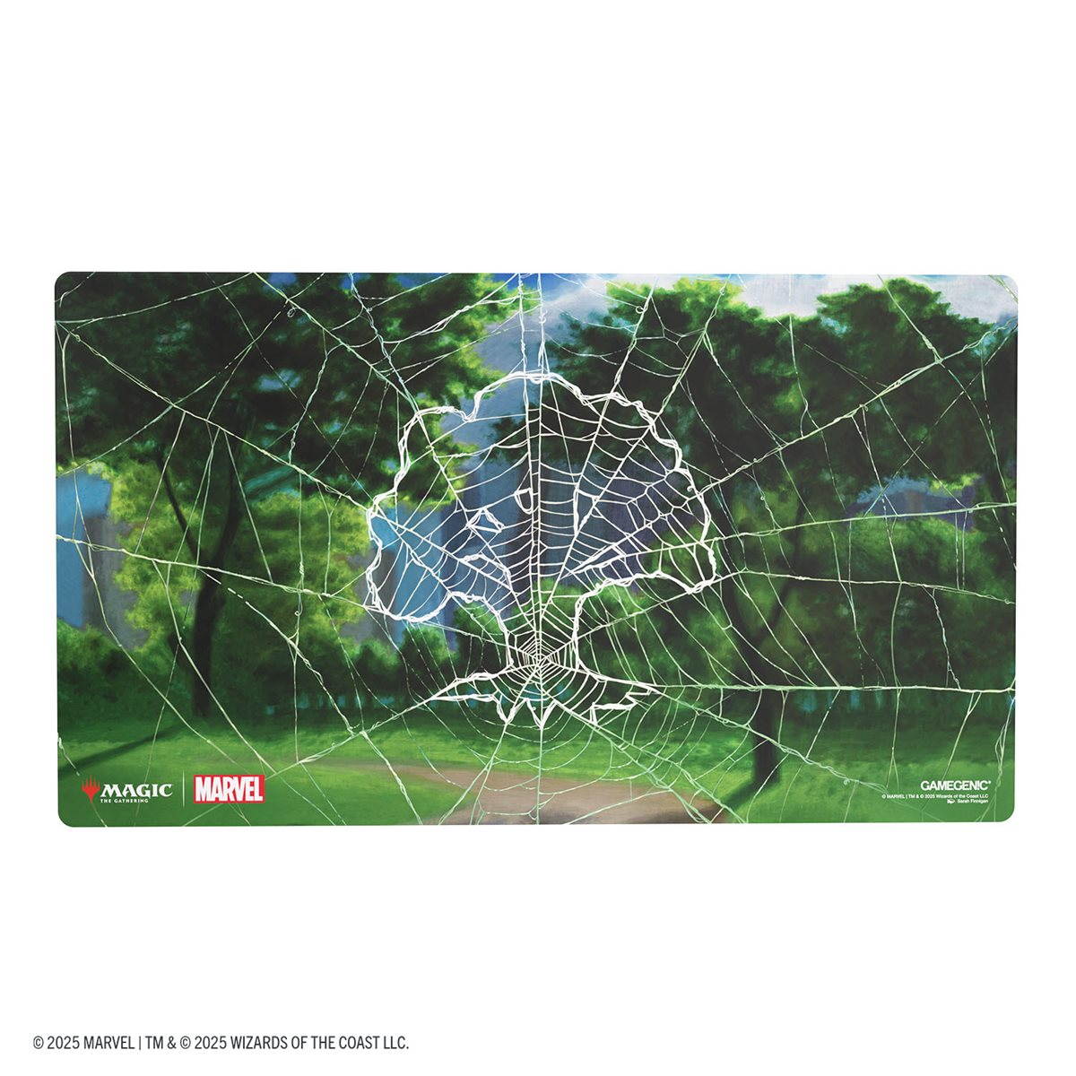 Gamegenic - Magic: The Gathering - Shiny Playmat: Marvel's Spider-Man - Spider-Man Forest