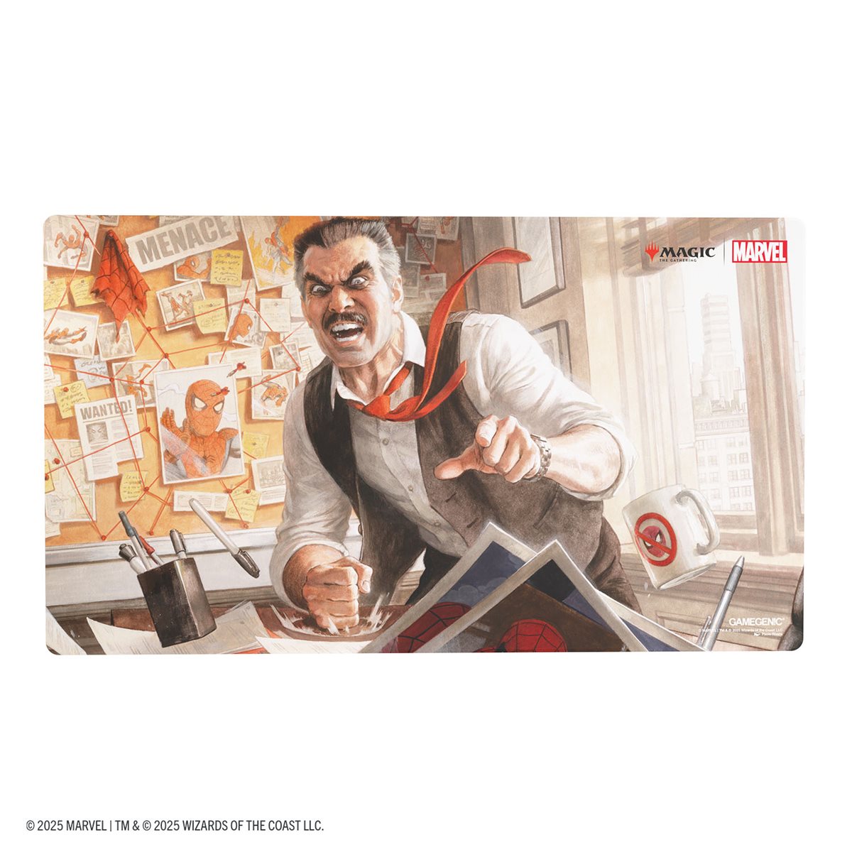 Gamegenic - Magic: The Gathering - Prime Playmat: Marvel's Spider-Man: J. Jonah Jameson