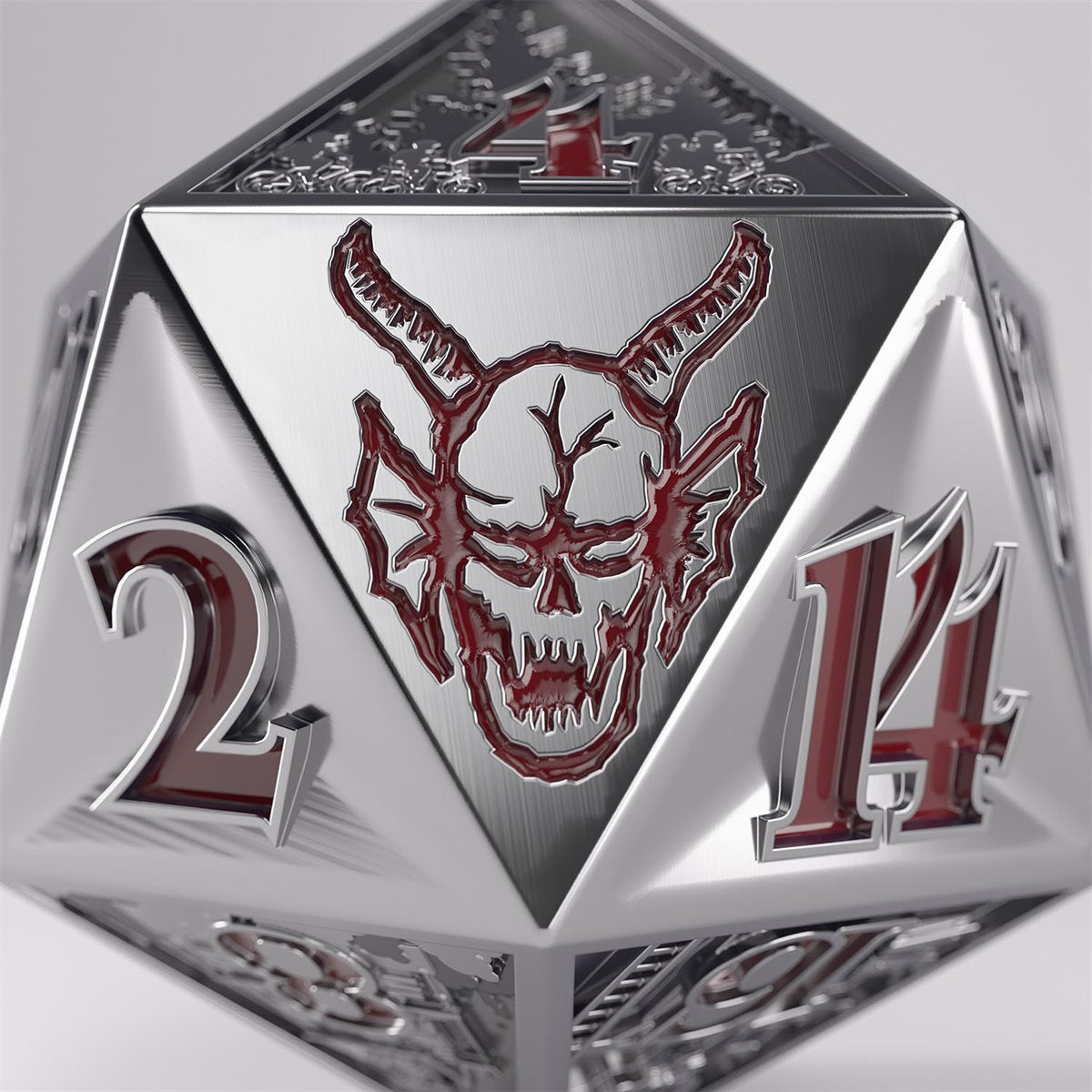 Gamegenic: Stranger Things - Hellfire Club Premium Metal D20 Die