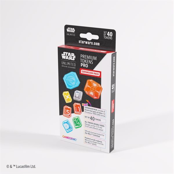 Gamegenic: Star Wars: Unlimited Premium Tokens PRO Expansion Pack