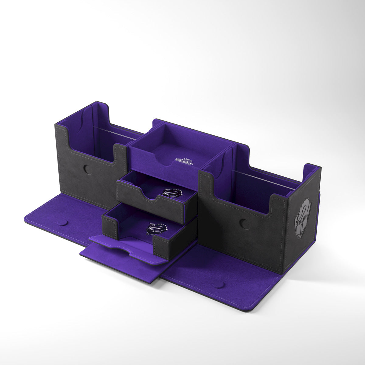 Gamegenic: Deck Box - The Academic 266+ XL Black/Purple