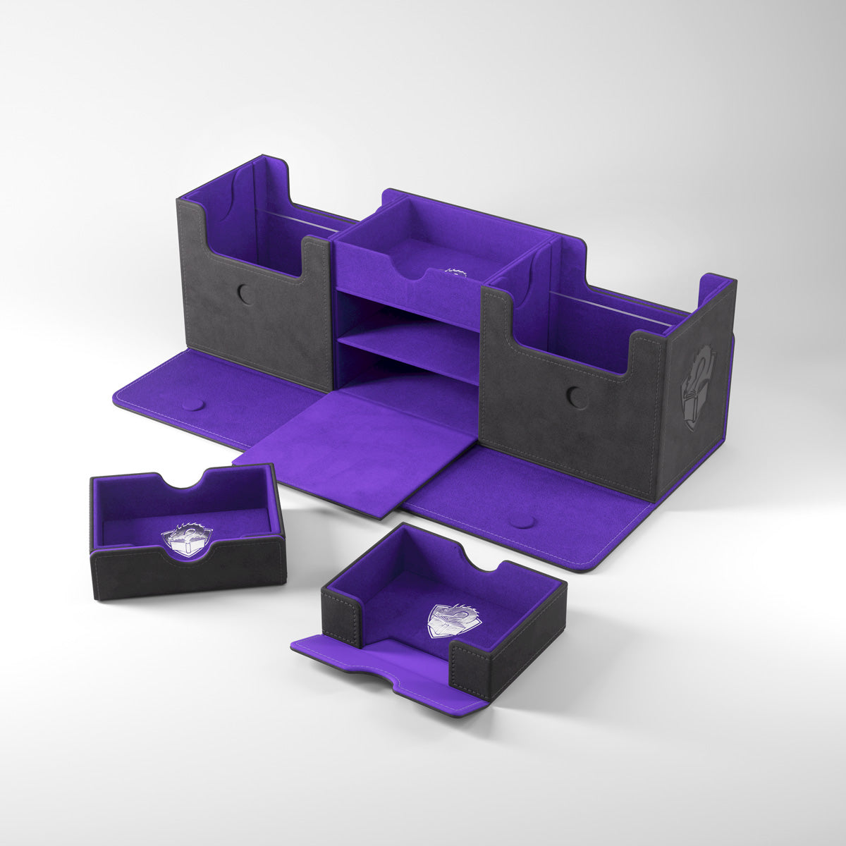 Gamegenic: Deck Box - The Academic 266+ XL Black/Purple