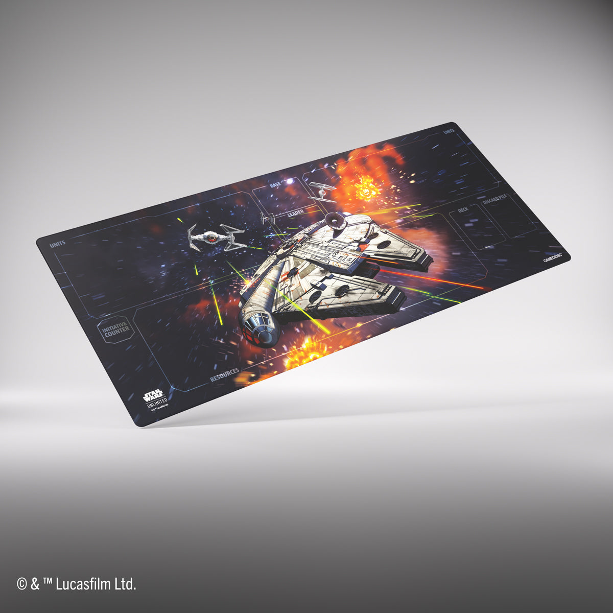 Gamegenic: Star Wars: Unlimited Xtra-Wide Game Mat: Millenium Falcon