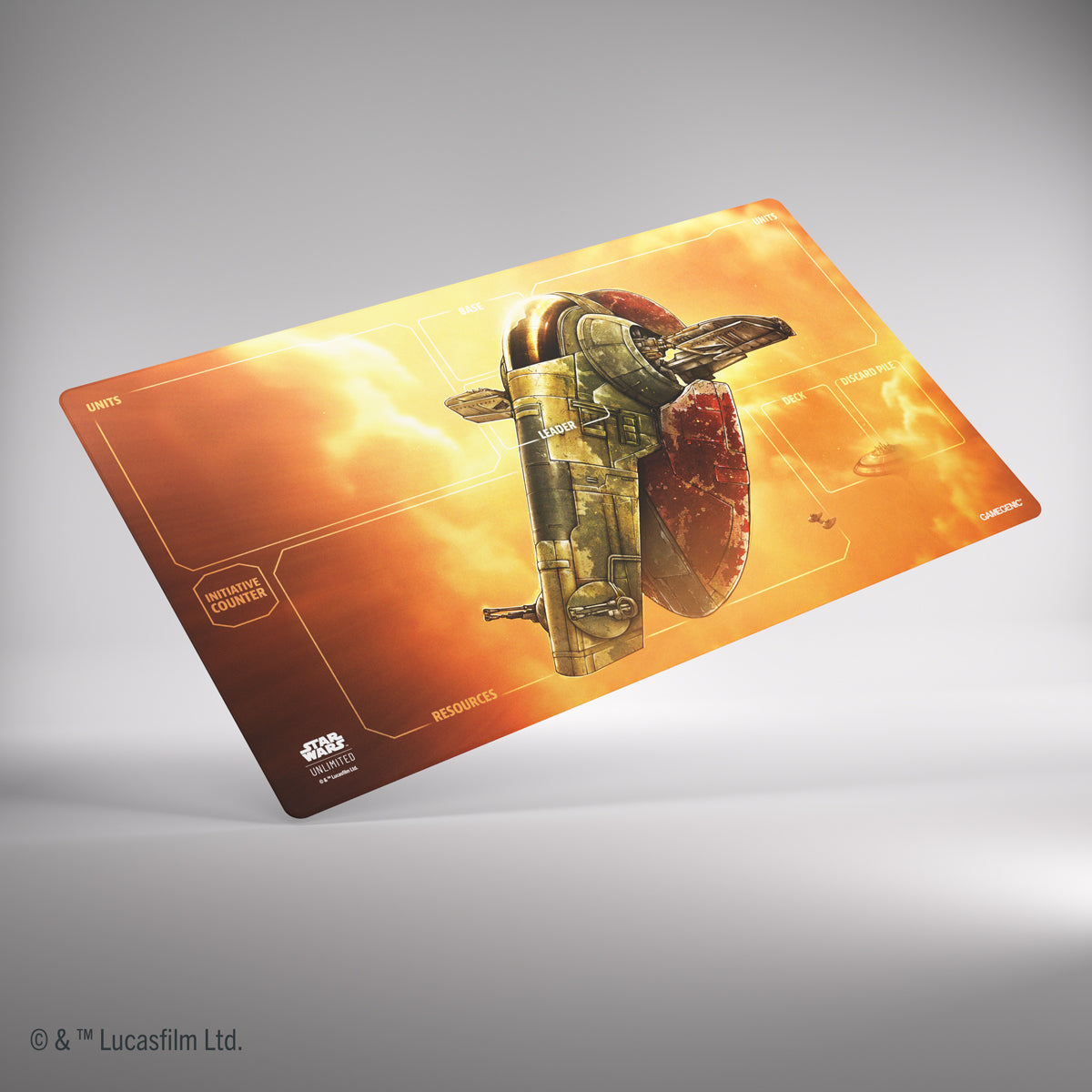 Gamegenic: Star Wars - Unlimited Game Mat: Fett's Firespray