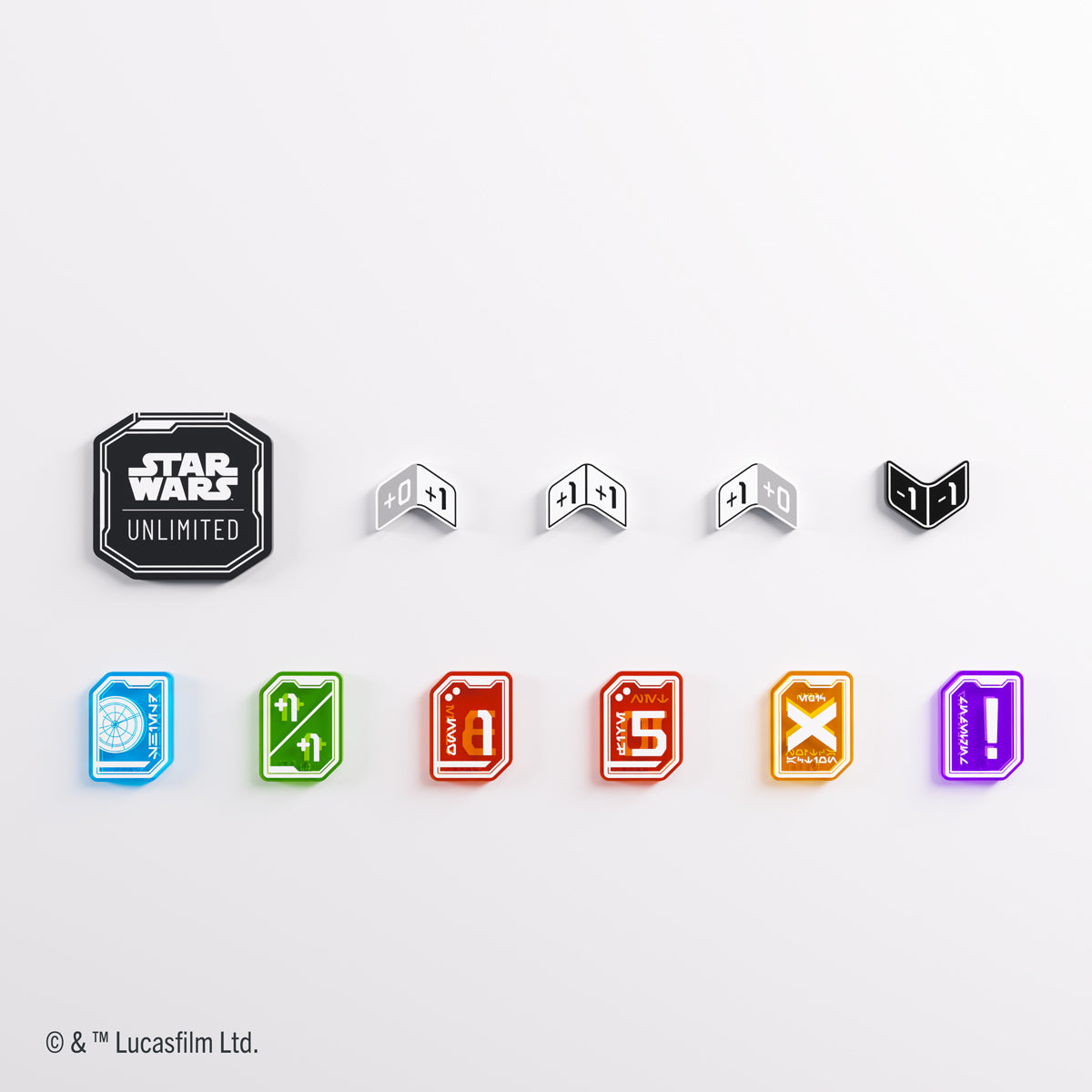 Gamegenic: Star Wars: Unlimited Premium Acrylic Tokens