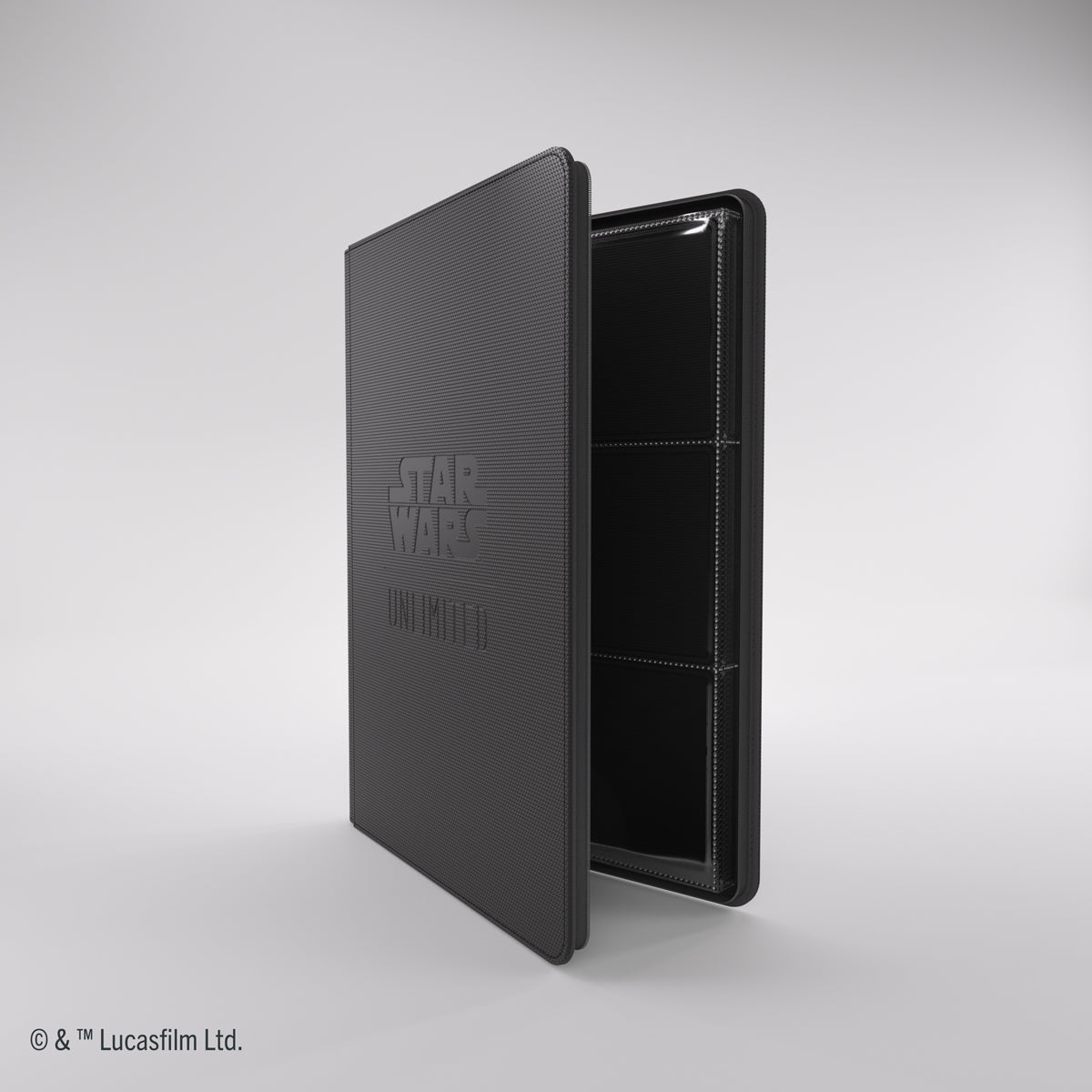 Gamegenic: Star Wars - Unlimited Zip-Up Album 18 Pocket: Black