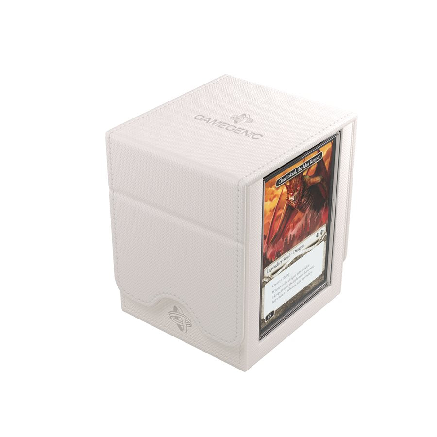 Gamegenic: Squire Plus XL Deck Box - White (100ct)