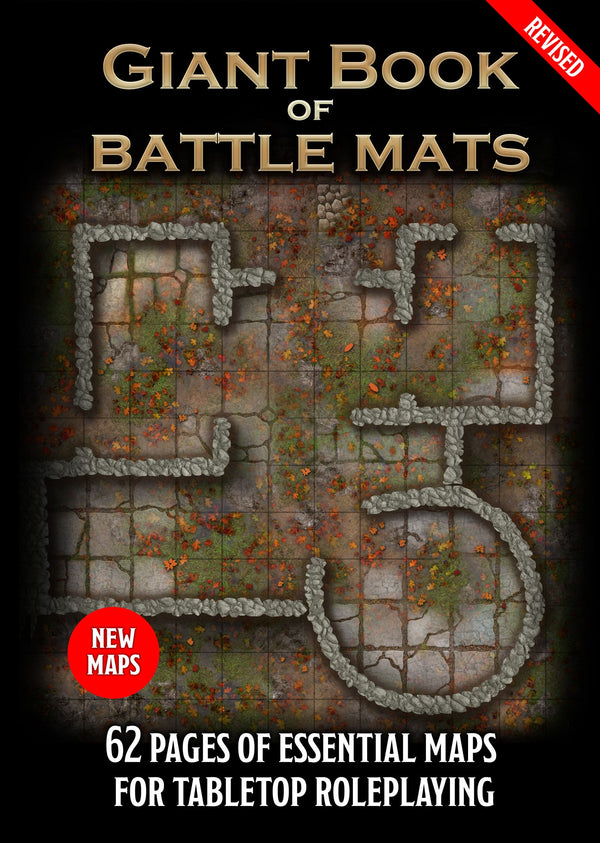 The Giant Book of Battle Mats (Revised) - 12X16" A3