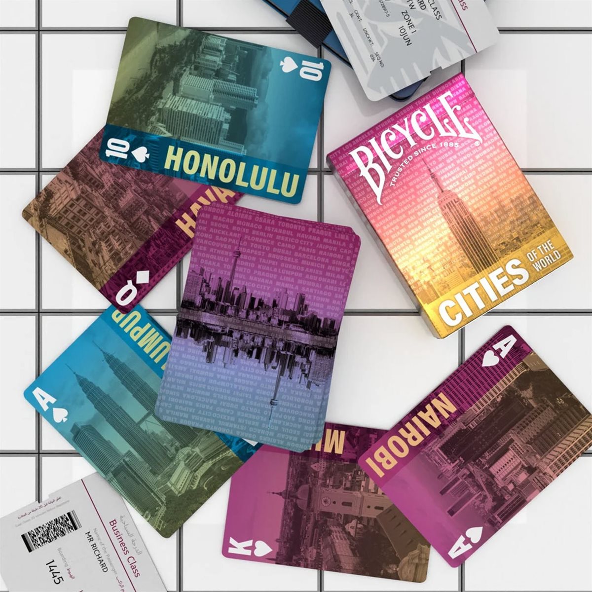 Bicycle Playing Cards - Cities of the World