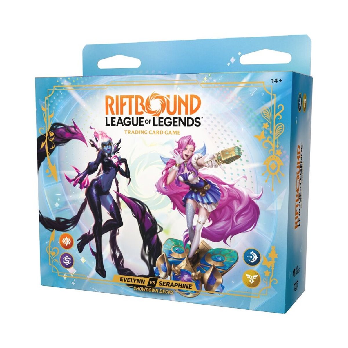 Riftbound: League of Legends - Showdown Deck - Radiance Evelynn vs Seraphine