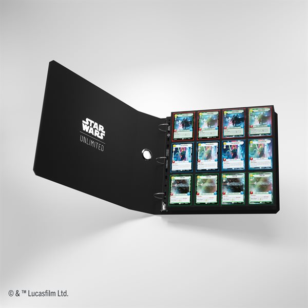 Gamegenic: Star Wars: Unlimited Premium Cardport 24 Pocket: Black