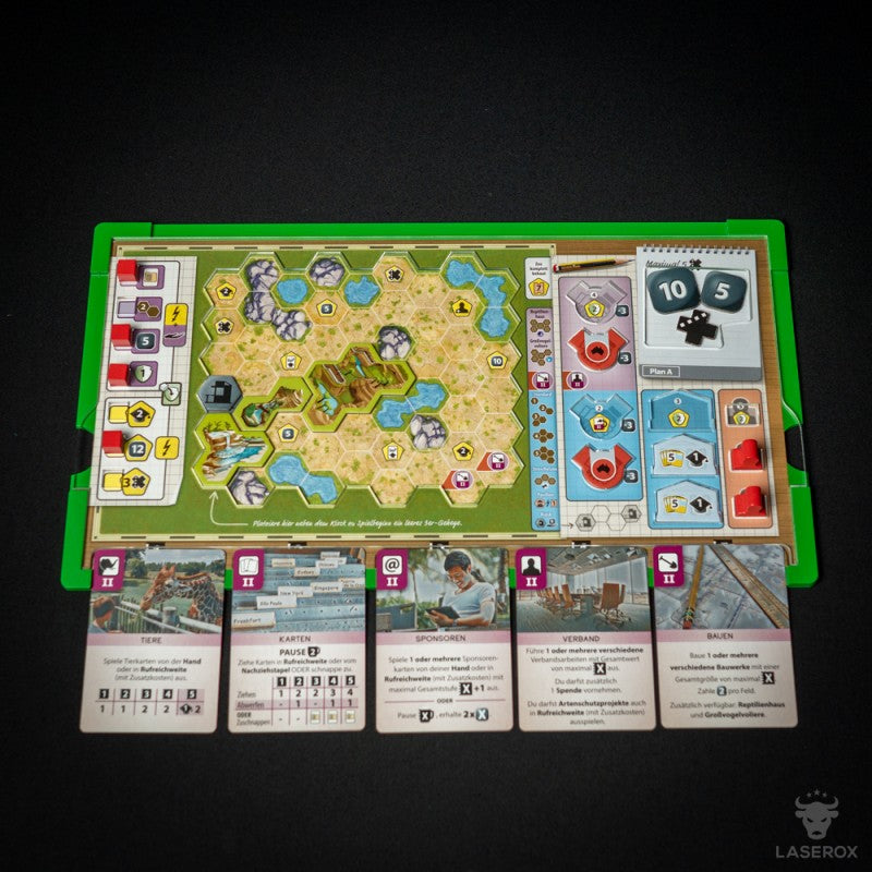 Laserox - Ark Nova Playerboard