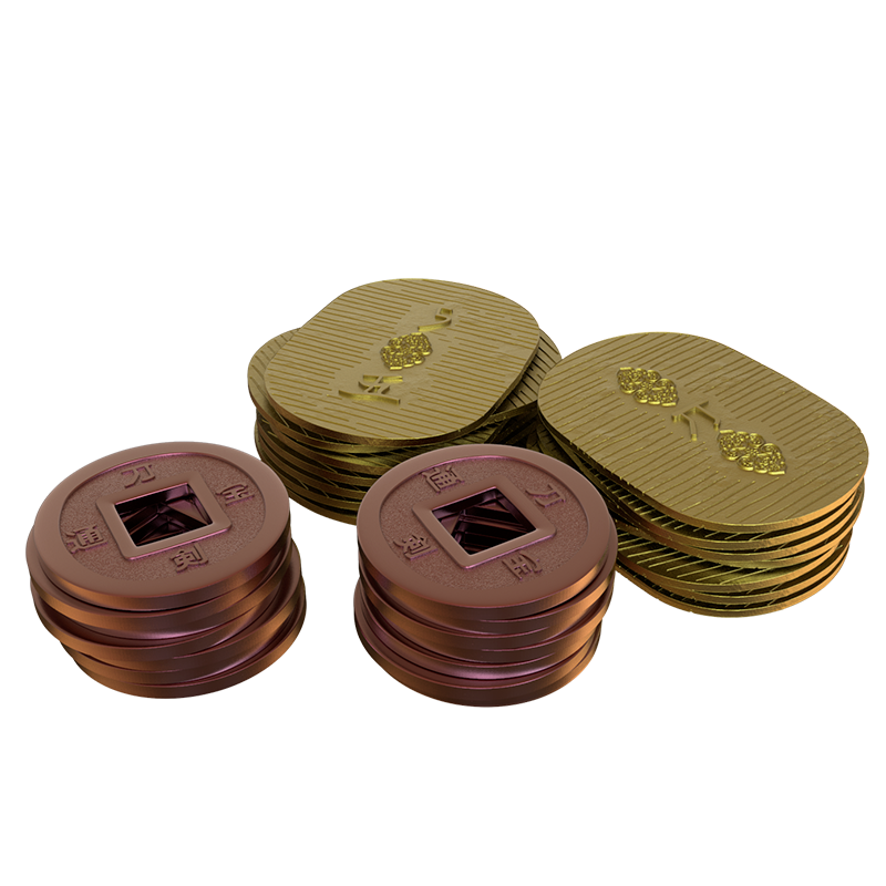 Shogun no Katana: 96 Metal Coins