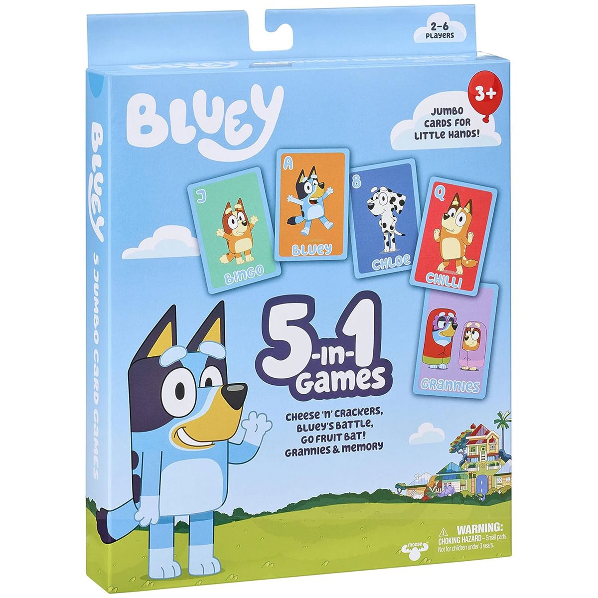 Bluey: 5 in 1 Card Game Set *PRE-ORDER*